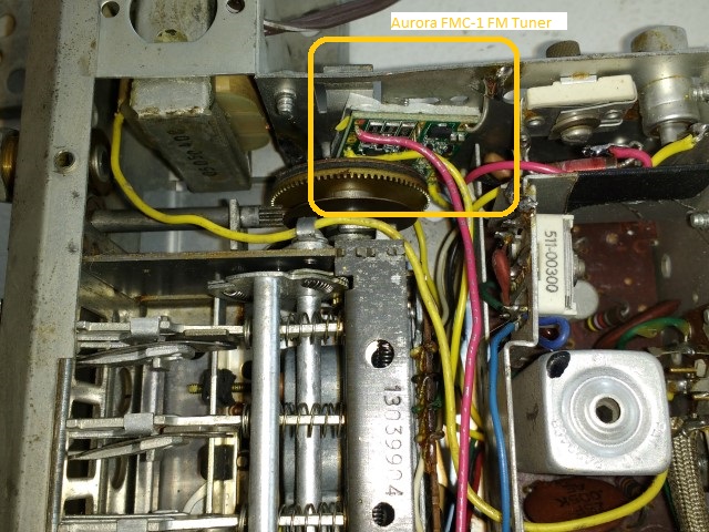 Chryco AM Radio with FMC-1 upgrade board, 1965 Barracuda